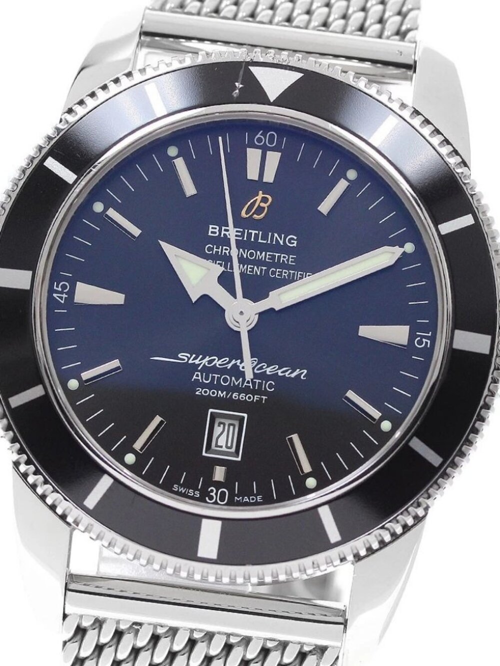 BREITLING Superocean Heritage46 A17320 black Dial Automatic Men's Watch_960087